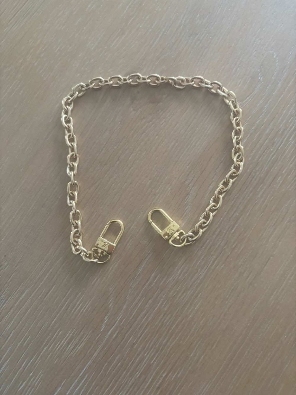 Gold Chain Strap with Lobster Clasps - Women's Accessory